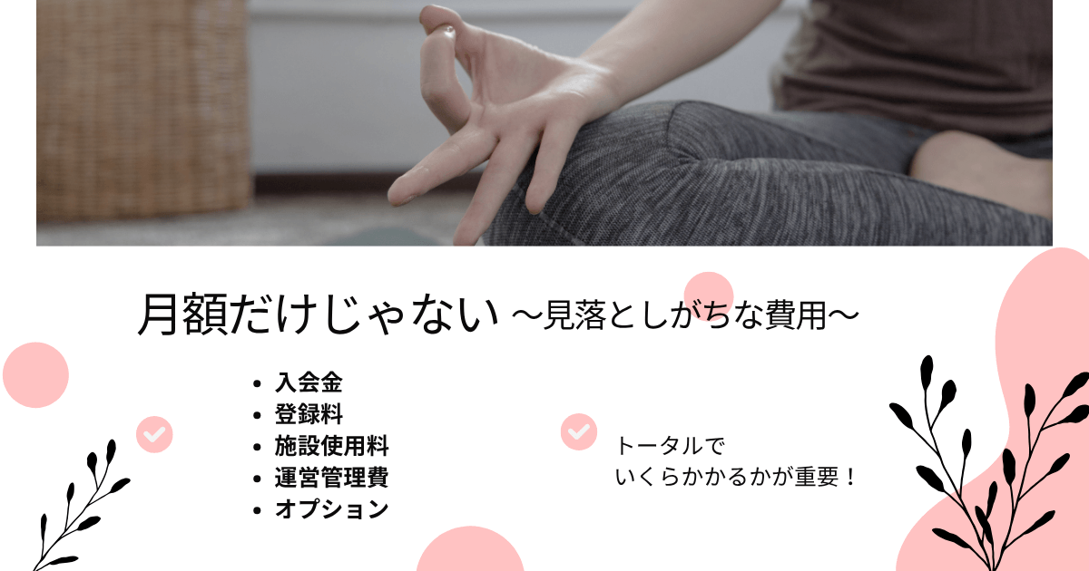 LAVAの見落としがちな費用。月額以外にもかかる費用があるため、事前に確認が大切です